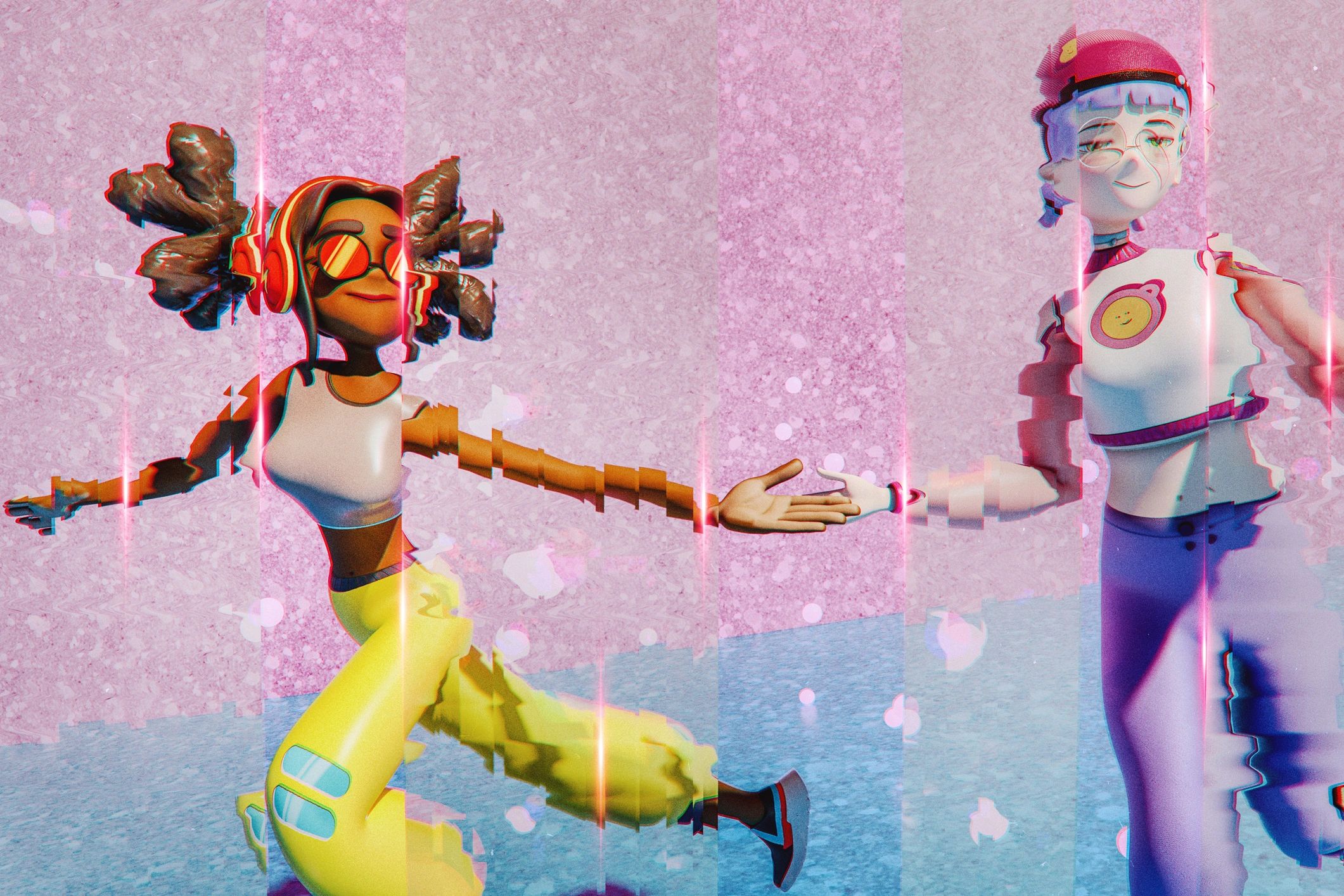 video game characters AI rights minimalist